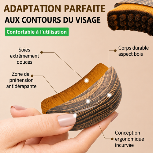 Elyra-Brosse sculptante pour le visage